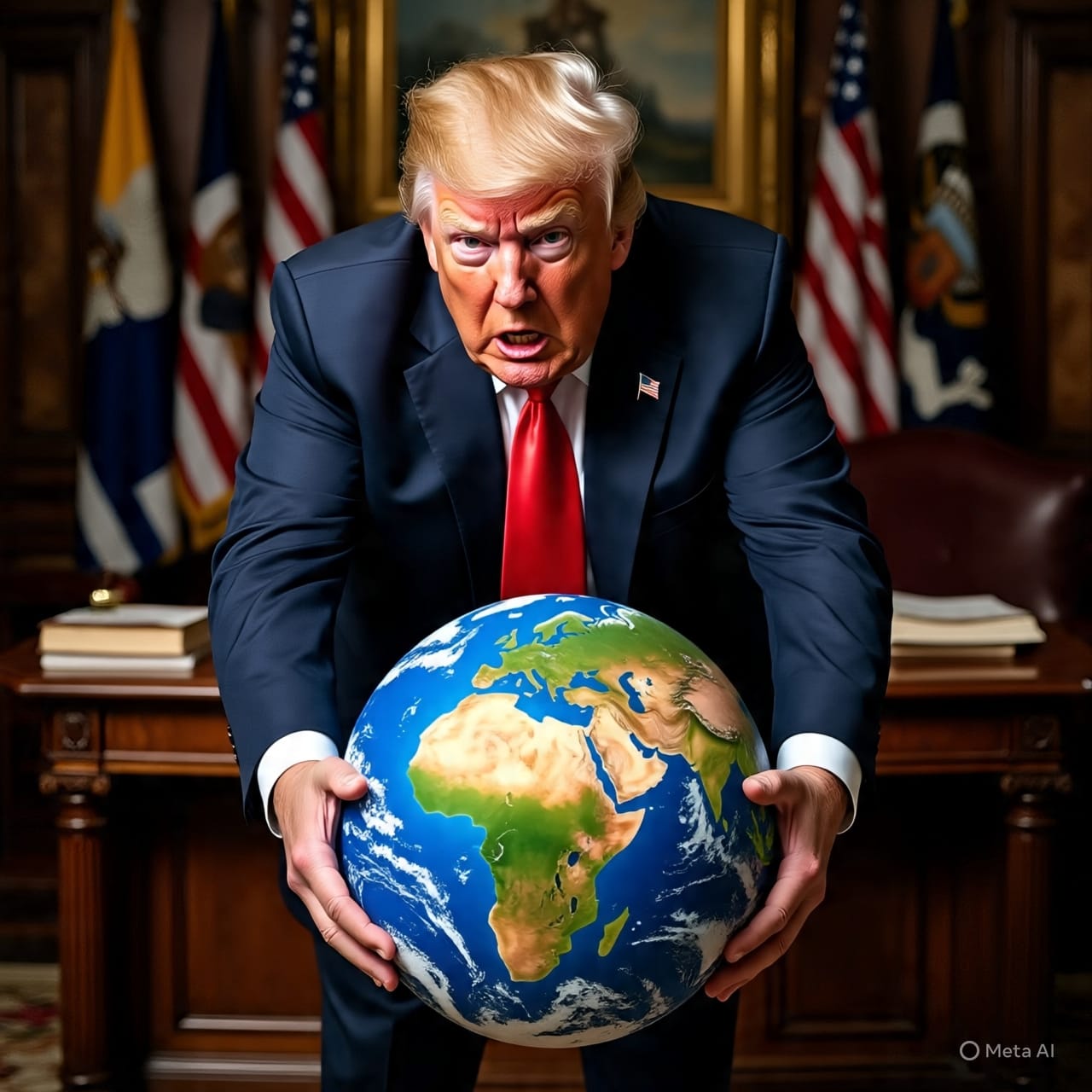 Economia de guerra trumpista: quando o mundo escorrega das mãos de seu antigo patrão.